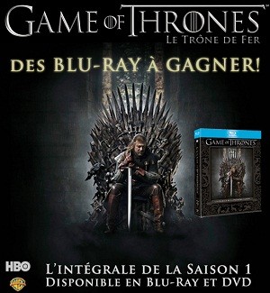 Jeu Concours Games of Thrones