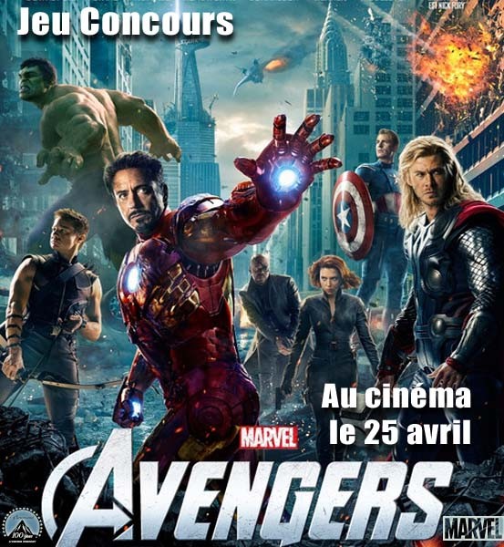  Jeu Concours Avengers