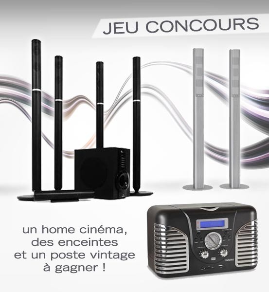  Jeu Concours : un Home Cinéma et des enceintes à gagner