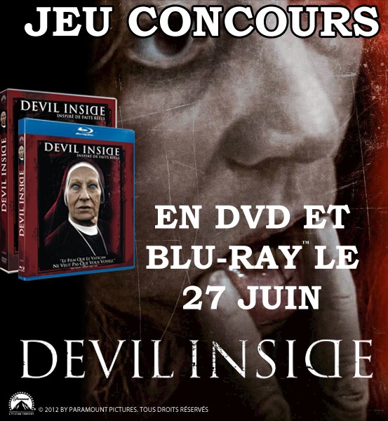  Jeu Concours The Devil Inside (DVD et Blu-Ray)