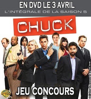 Jeu Concours DVD : Chuck Saison 5