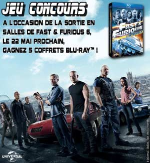 Jeu Concours FAST and FURIOUS