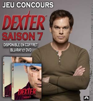 JEU CONCOURS : DEXTER Saison 7 : gagnez des DVD et Blu-Ray