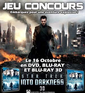 Jeu Concours : Star Trek Into Darkness en DVD et Blu-Ray