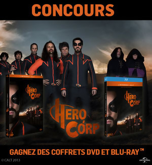 Jeu Concours : gagnez des DVD et Blu-Ray de la saison 3 de HERO CORP