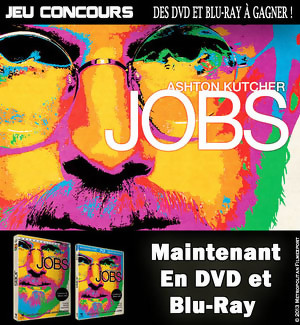 Jeu Concours : gagnez des DVD et Blu-Ray du film JOBS