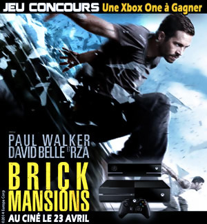 Jeu Concours : Gagnez une Xbox One avec le film Brick Mansions