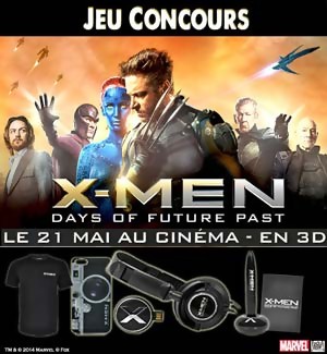 Jeu Concours : gagnez des Goodies du Film X-MEN Days of Future Past