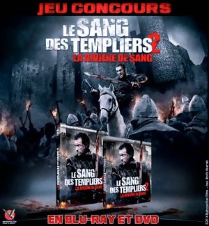 Jeu Concours : Gagnez des DVD et Blu-Ray du film Le Sang des Templiers 2