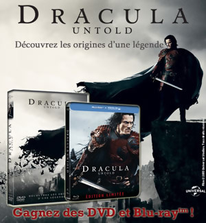 Jeu Concours : gagnez des DVD et Blu-Ray de DRACULA UNTOLD