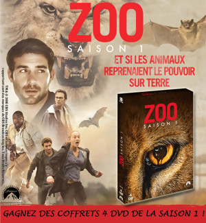 Jeu Concours : Gagnez des DVD de la saison 1 de la série ZOO