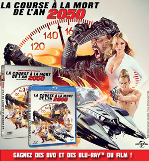 Gagnez des DVD & BLU-RAY de LA COURSE A LA MORT 2050 (Jeu Concours)