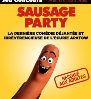 JEU CONCOURS SAUSAGE PARTY - gagnez des DVD & BLU-RAY