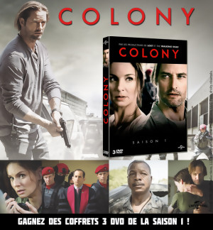 JEU CONCOURS COLONY : gagnez des coffrets de la saison 1