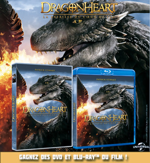 JEU CONCOURS Gagnez des Blu-Ray de DragonHeart 4