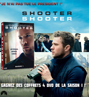 JEU CONCOURS : Gagnez des coffrets DVD de la série SHOOTER