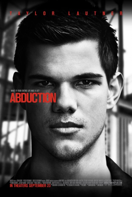 Abduction avec Taylor Lautner : premier poster (en cours)