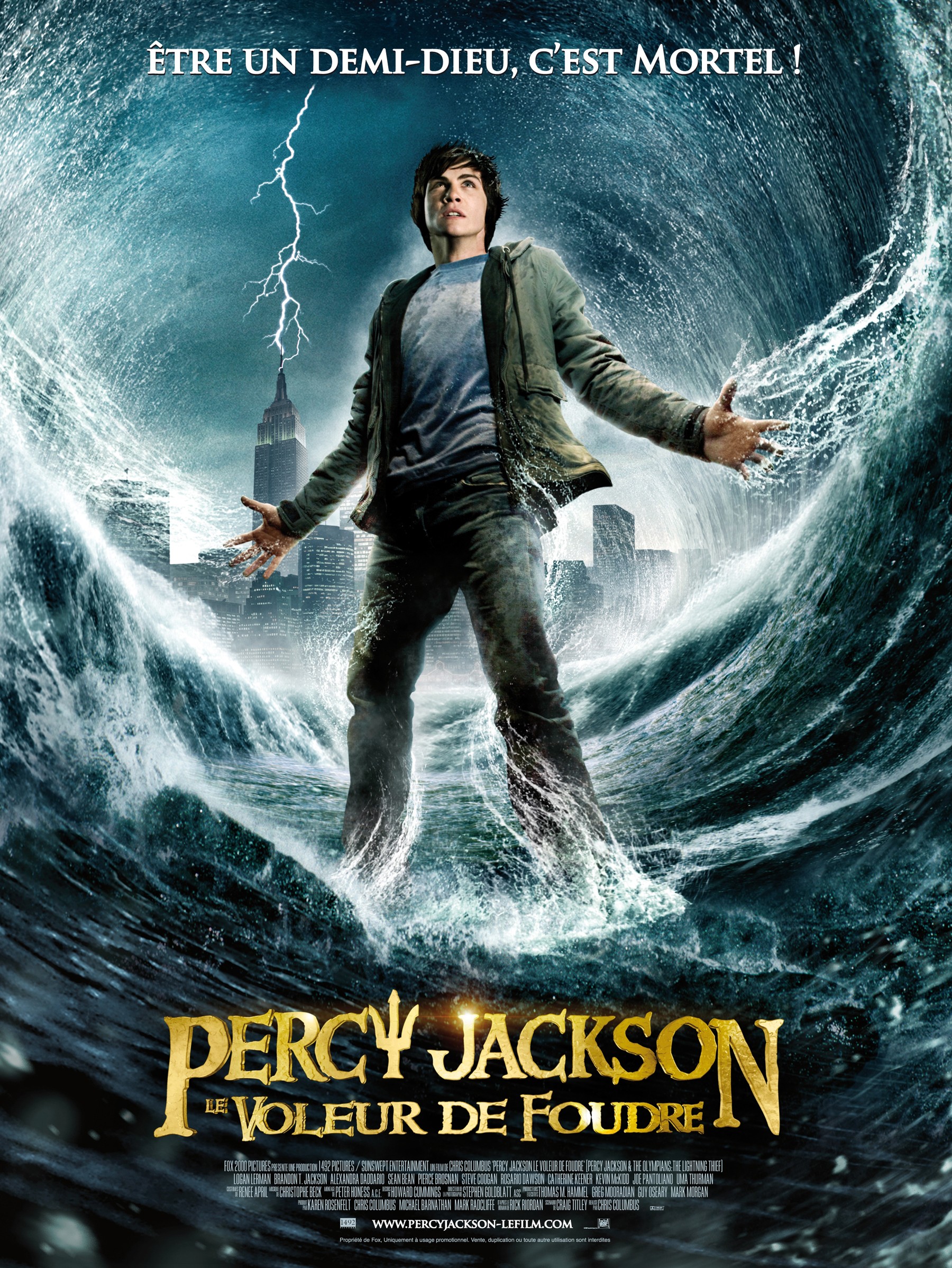 Percy Jackson The Olympians The Lightning Thief 2010 Dvdrip