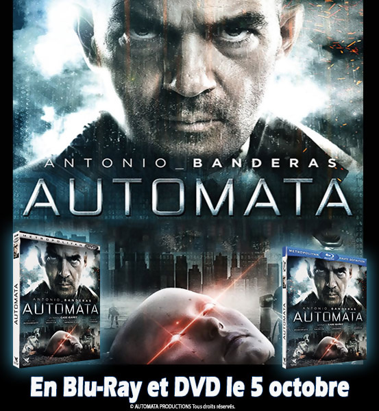  Gagnez des DVD et BLU-RAY du film AUTOMATA