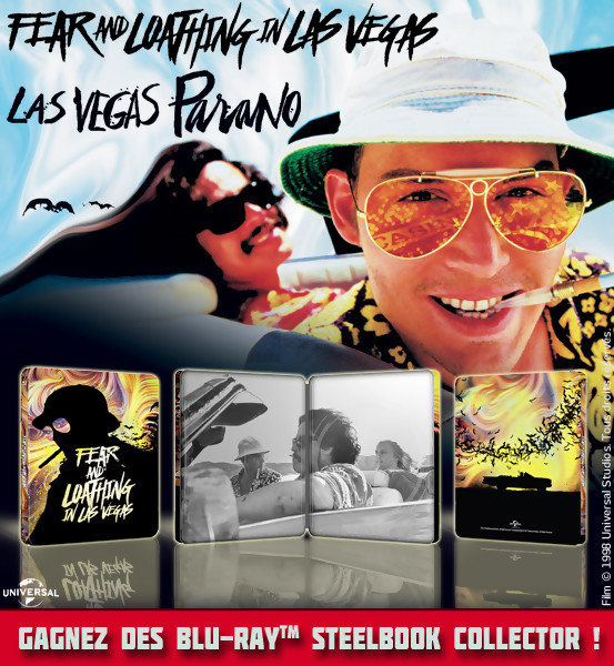  Concours : Gagnez des Blu-Ray Steelbook édition limitée de Las Vegas Parano