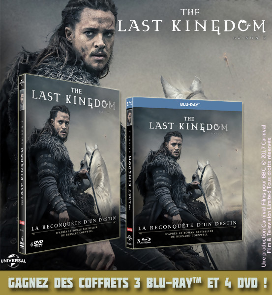  Jeu Concours THE LAST KINGDOM : la saison 2 en DVD et Blu-Ray à gagner