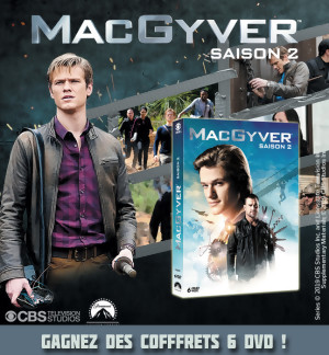 JEU CONCOURS MACGYVER : des coffrets DVD de la saison 2 à gagner