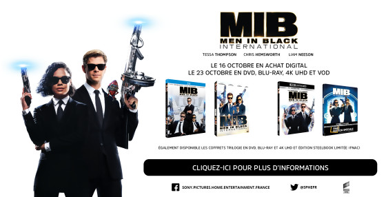  Jeu Concours Men In Black International : des DVD, Blu-Ray, casquettes à gagner
