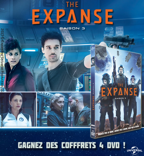  JEU CONCOURS THE EXPANSE SAISON 3 : des coffrets DVD à gagner