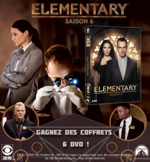 JEU CONCOURS ELEMENTARY SAISON 6 : des coffrets DVD à gagner