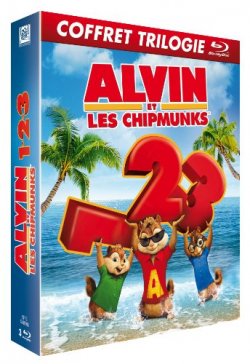 Alvin et les Chipmunks 1, 2 & 3 Blu Ray