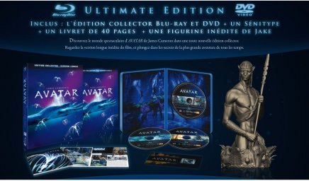 Aperçu du coffret Blu-Ray français limité d'Avatar Ultimate