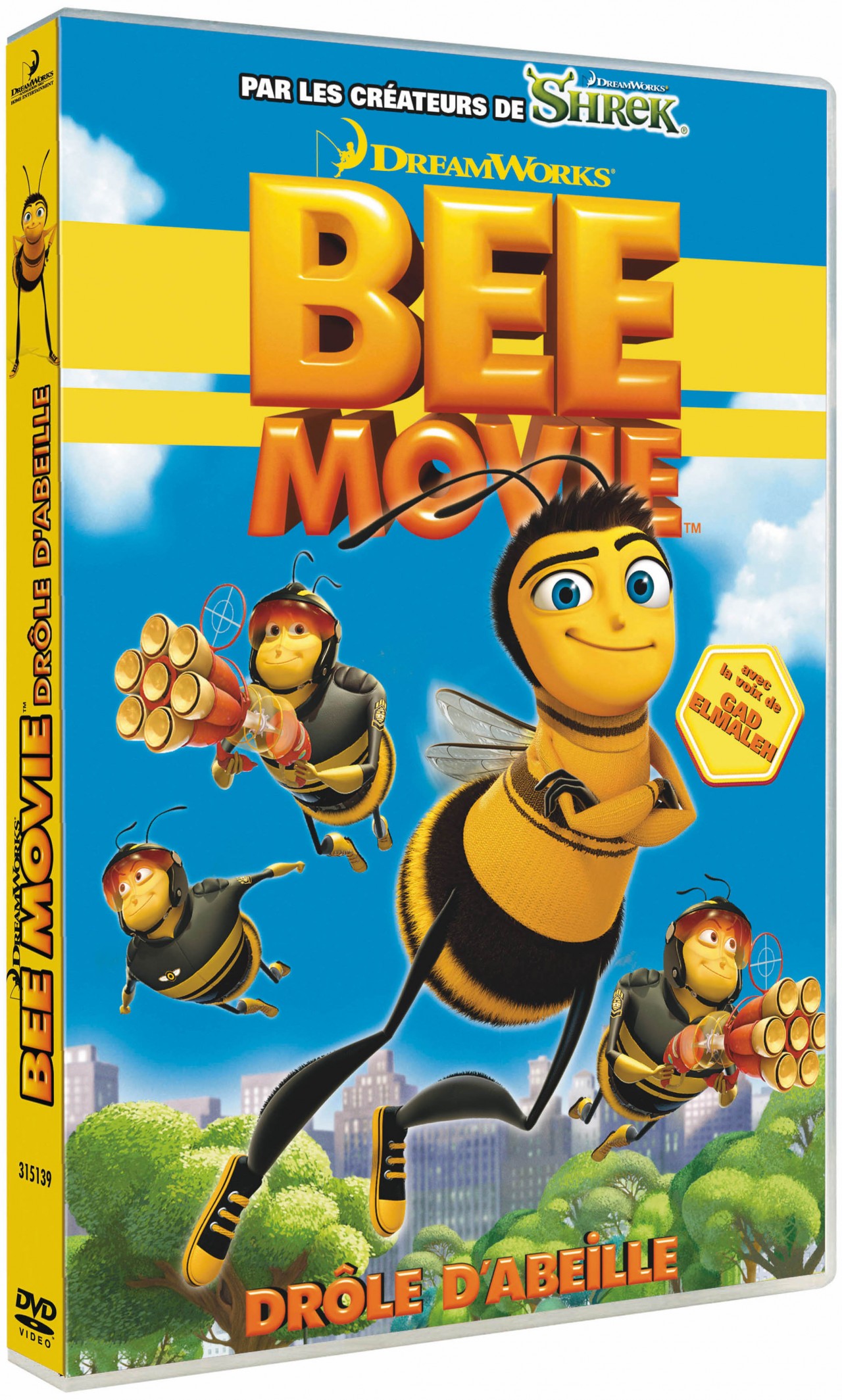Bee Movie : Drôle d'abeille en Dvd & Blu-Ray.