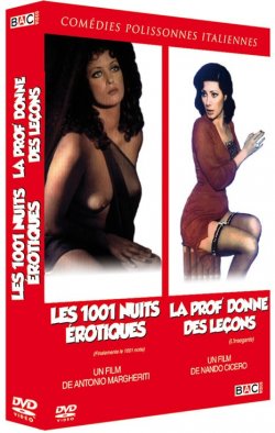 Coffret 2 DVD : Les 1001 Nuits Erotiques - La Prof donne des Leçons Particulières