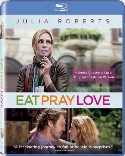 Tout sur les DVD et Blu-ray de Mange, prie, aime avec Julia Roberts