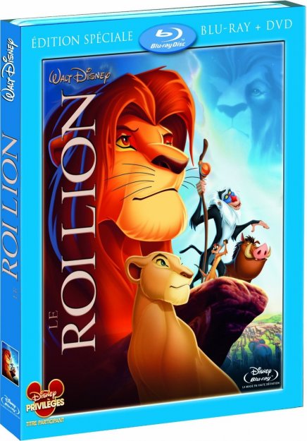 Le Roi Lion en Blu Ray 3D