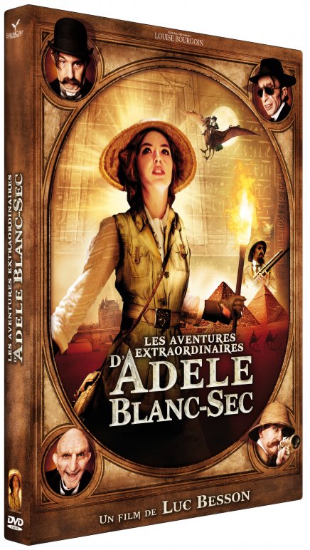 Tout sur les DVD et Blu Ray d'Adèle Blanc-Sec