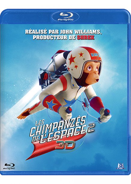Chimpanzés de l'espace 2 Blu ray
