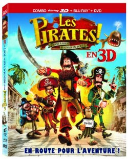 Les Pirates ! Bons à rien, mauvais en tout - Combo Blu Ray 3D active + DVD