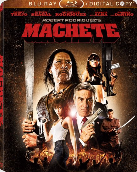 Tout sur les DVD et Blu-ray américains de Machete, un film de Robert Rodriguez