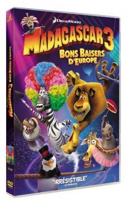 Madagascar 3 : bons baisers d'europe - DVD