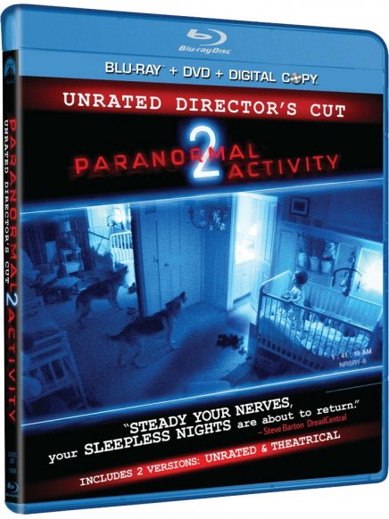 Tout sur les DVD et Blu-ray américains de Paranormal Activity 2