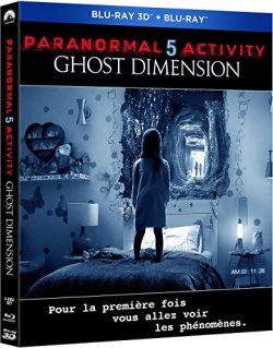 Paranormal Activity 5 : Ghost Dimension - Blu Ray 3D + 2D