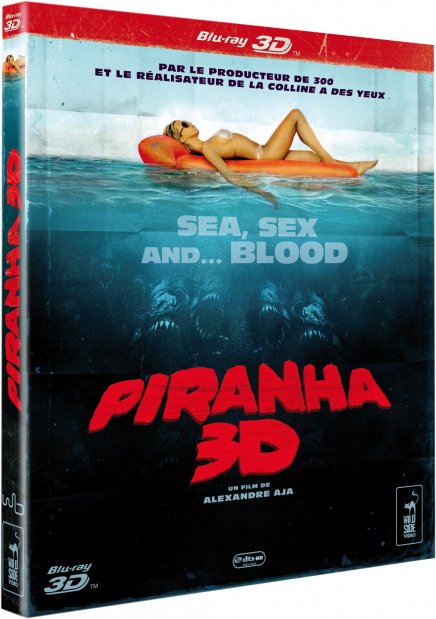 Visuels des DVD et Blu-Ray français de Piranha 3D