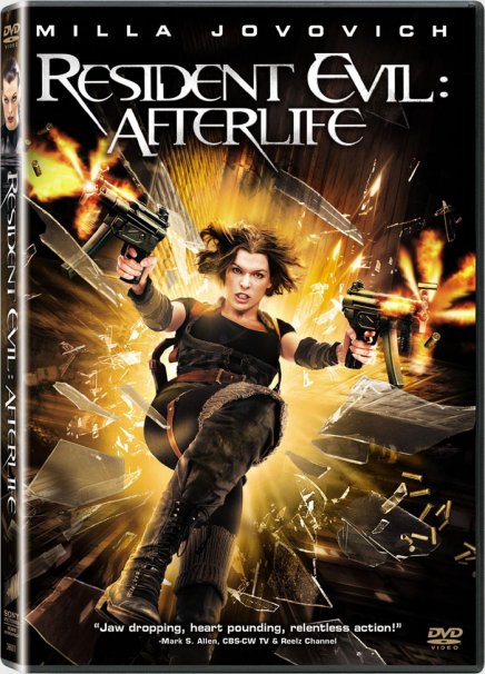 Tout sur les DVD et Blu-ray 3D de Resident Evil : Afterlife avec Milla Jovovich