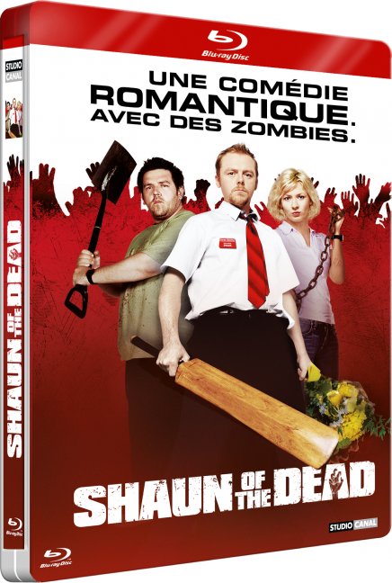 Le Blu Ray de Shaun Of The Dead en français