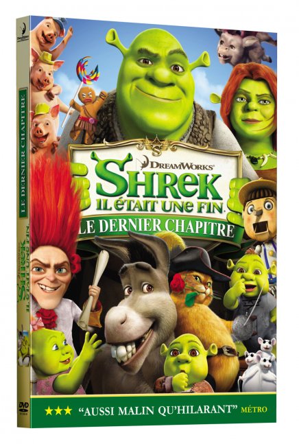 Tout sur les DVD et Blu-ray de Shrek 4, Il était une fin