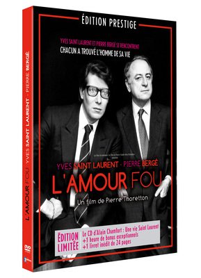 Test DVD Yves Saint Laurent – Pierre Bergé, l'amour fou