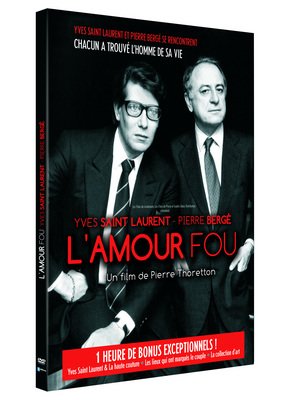 Test DVD Yves Saint Laurent – Pierre Bergé, l'amour fou