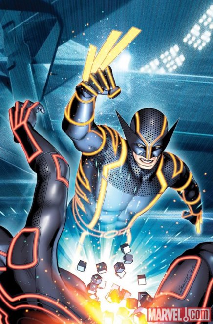 Les super-héros Marvel envahissent Tron - L'Héritage