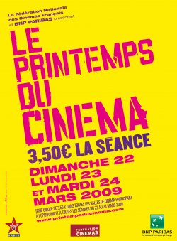Printemps du Cinéma 2009